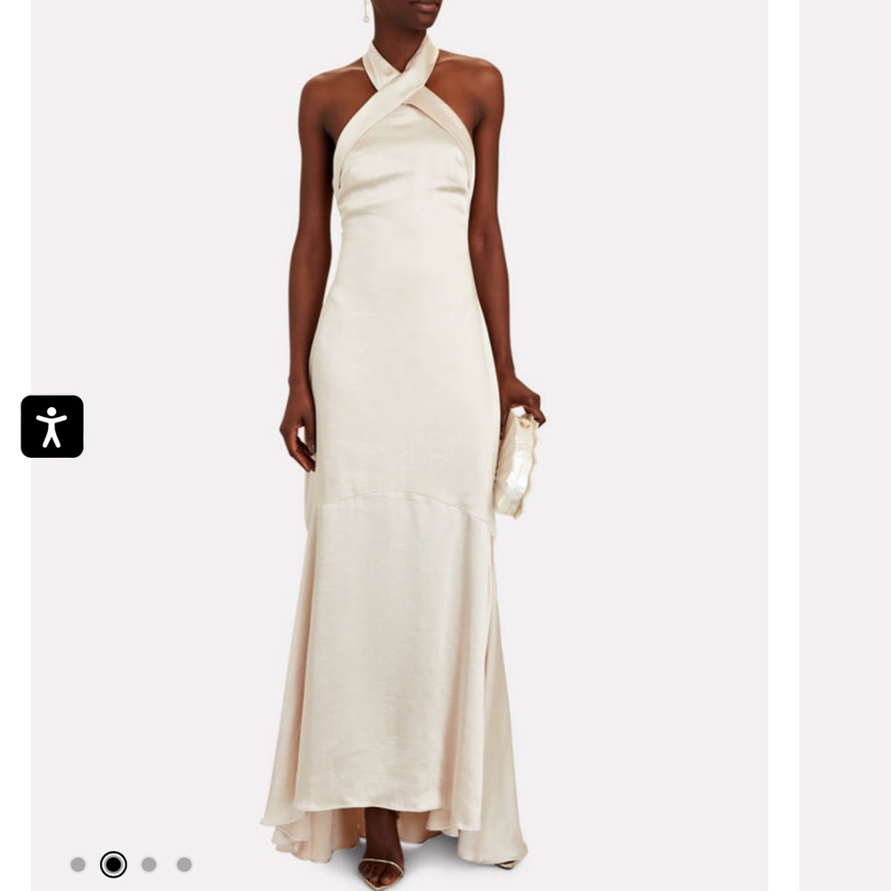 Elliatt Cream Maxi Dress